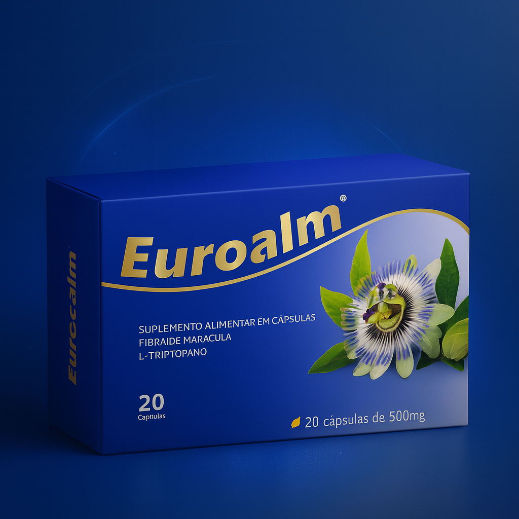EUROCALM 500MG BLISTER C/ 20CPS 848