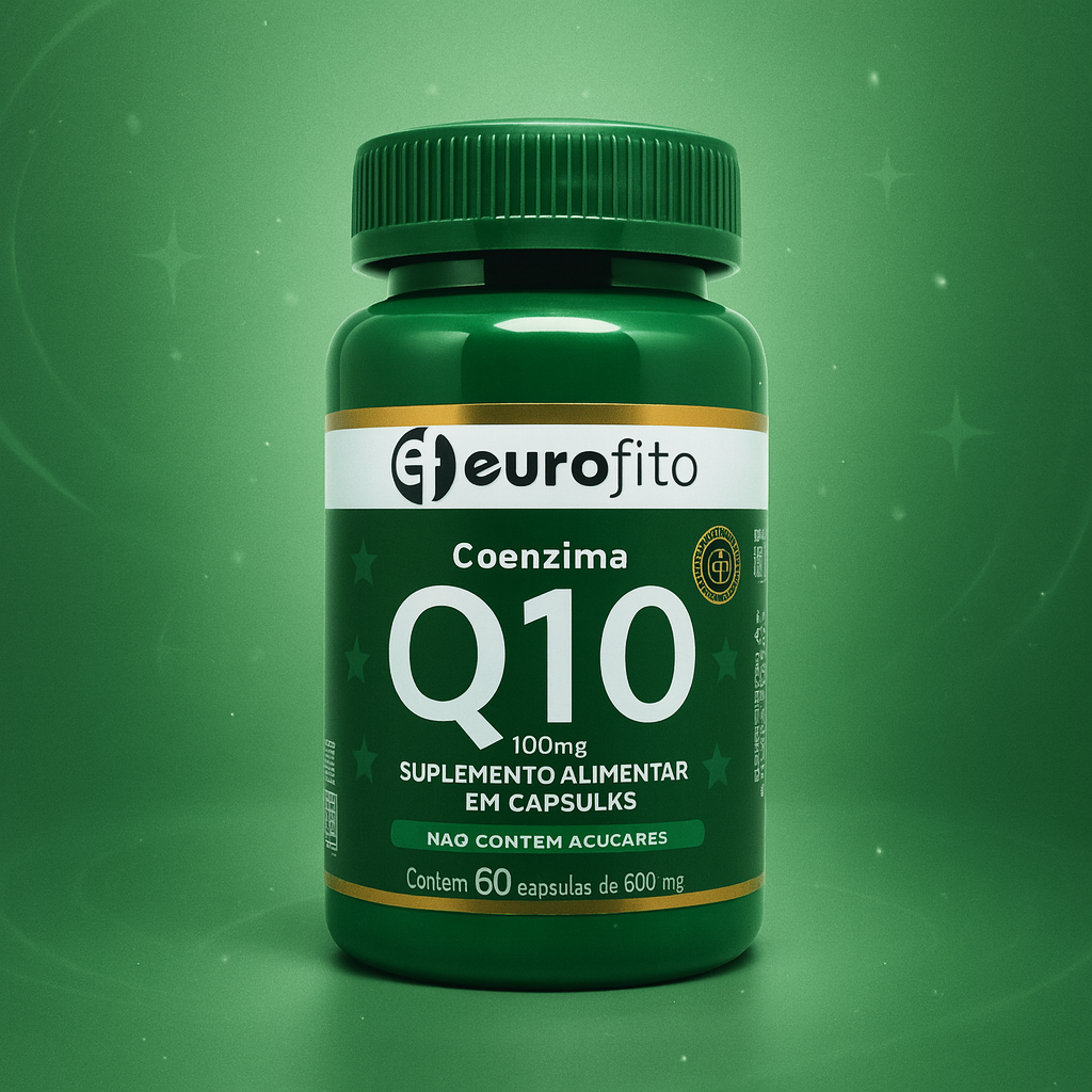 EUROFITO COENZIMA Q10 100MG 500MG C/ 60CPS