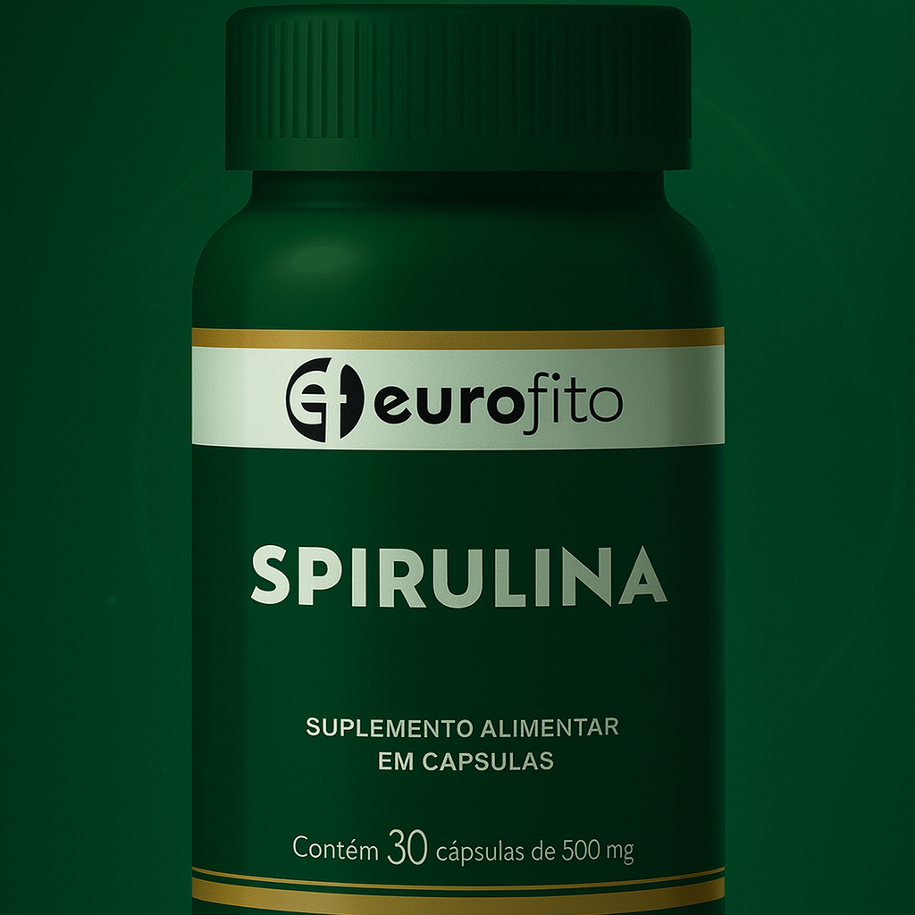 EUROFITO SPIRULINA 500MG C/ 30CPS (NOVO)